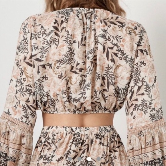 Spell & The Gypsy Collective Oasis Tie Top, Size Small 🌸✨ - Picture 3 of 16